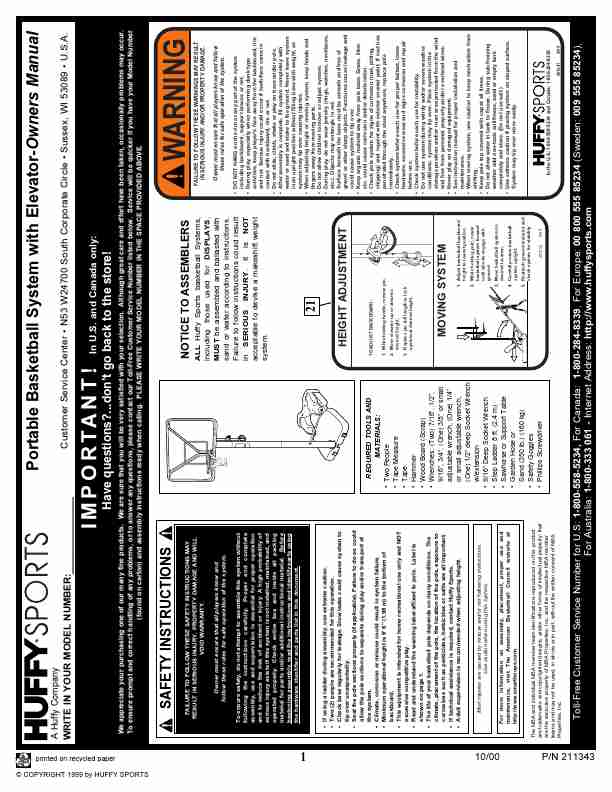 Huffy Fitness Equipment SA3214-page_pdf